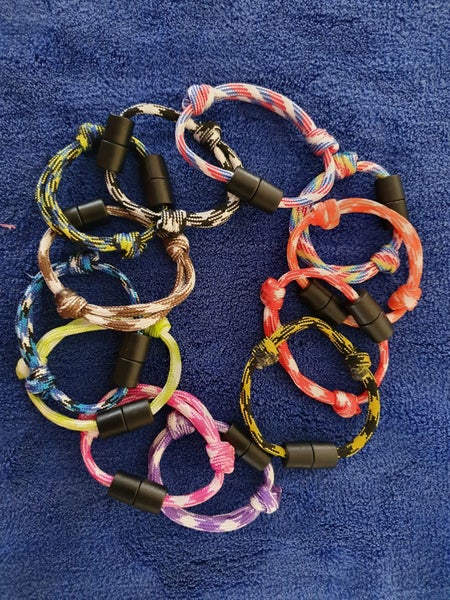 Deluxe Paracord Collars Mini size. 12 per set Carousel 1