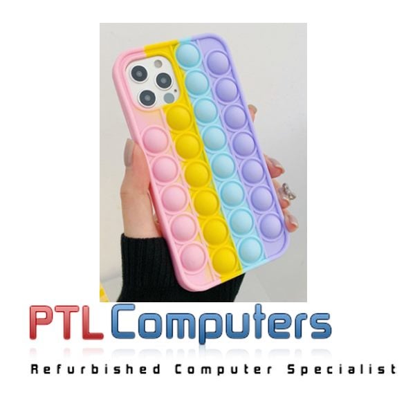 *** Free Shipping *** iPhone 11 Pop It Bubble Fidget Toy Case Carousel 1