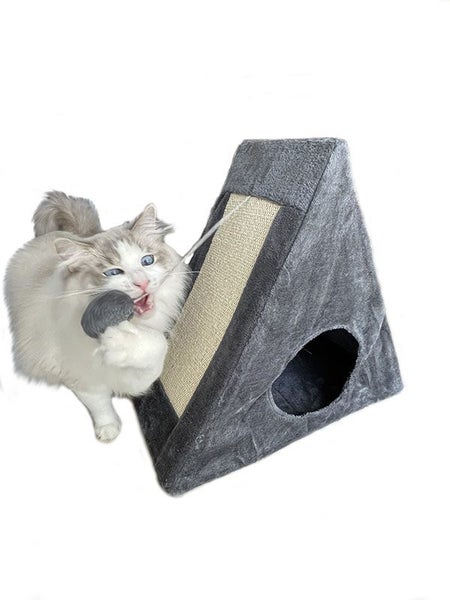 **Brand New Cat Camp with Scratching Board **Height 50cm**63669670924035113