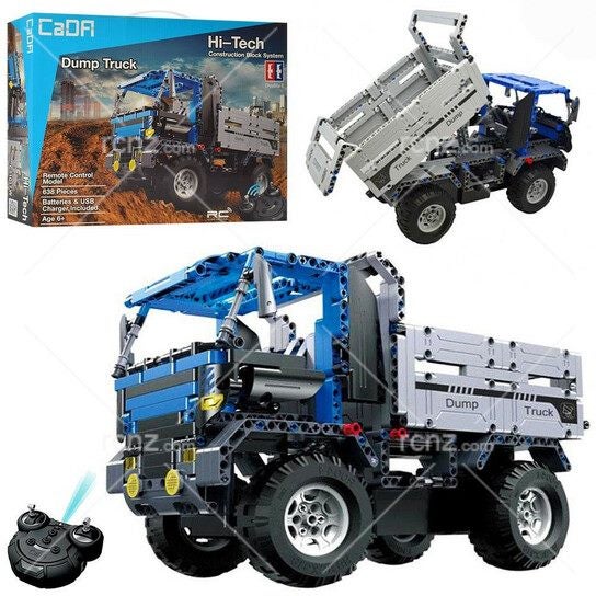 CaDA Block R/C Dump Truck Block Set 638pcs **NEW IN BOX** Carousel 1