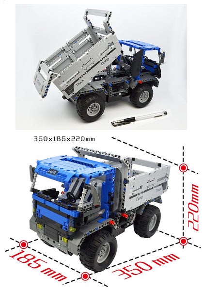CaDA Block R/C Dump Truck Block Set 638pcs **NEW IN BOX** Carousel 12