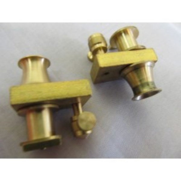 Wooden Ship Fittings - Left & Right Winches (pr) Carousel 1
