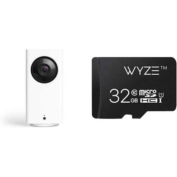 WYZE Cam Smart Camera Pan Tilt Full HD Zoom Night Vision Alexa Google+SD Card Carousel 2