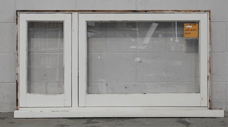 Wooden Double Awning Landscape Window H690 x W1255 NL11358 Carousel 1