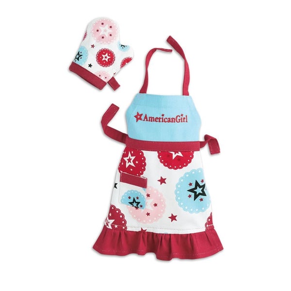American Girl for Williams-Sonoma "APRON AND MITT" for 18-inch Dolls ~ SALE Carousel 1