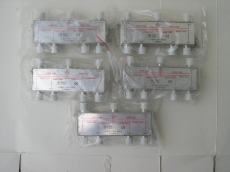 Splitter DIY Satellite Freeview 6way All Power Pass F STV1786P 1x pc Carousel 2