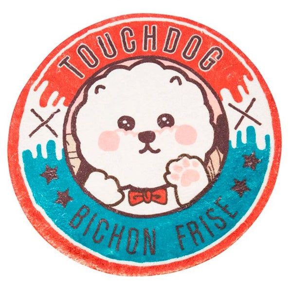 Touchdog 70cm Indoor Round Pet Cat Dog Resting Soft Sleep Mat Pad Bichon Frise Carousel 1