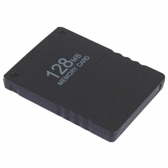 128MB Memory Card For Sony PS2 PlayStation 2 Slim Game Data Console Carousel 1
