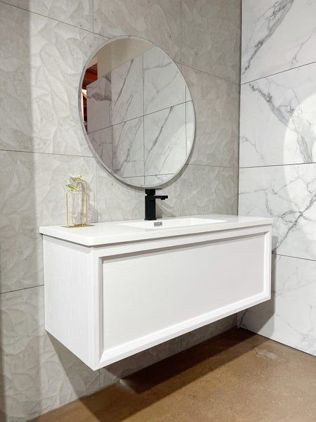 Timber Veneer on Plywood Vanity Wall Hung 1200mm Breeze-120V11 Carousel 1