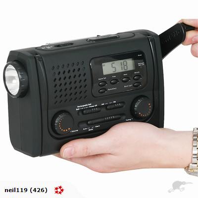 BUY NOW SPECIAL EMERGENCY RADIO/CLOCK /TORCH/ALARM Carousel 1