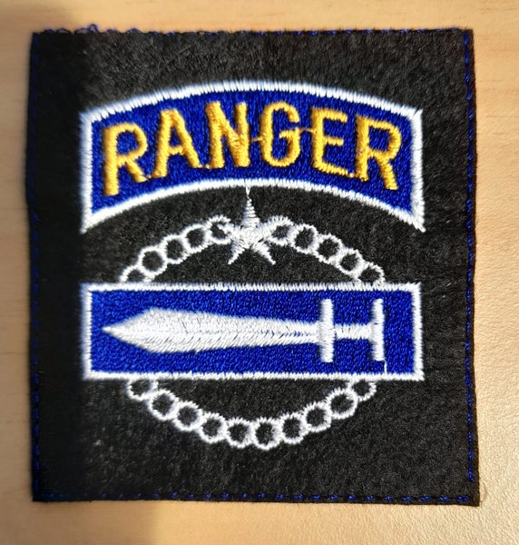 Military Korean Army Ranger Patch Patch (Black) Carousel 1