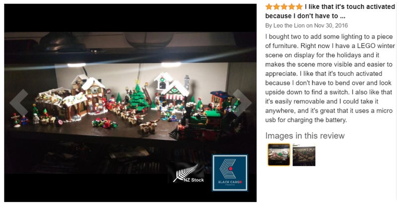 4Pack Kitchen Cabinet Pantry Storage Rack Night Lights *Local Clearance* Carousel 2