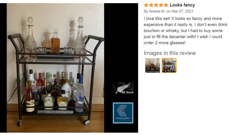 Brand New Whiskey Decanter Set Crystal Glasses 7pcs Set *Clearance*62983257405953113