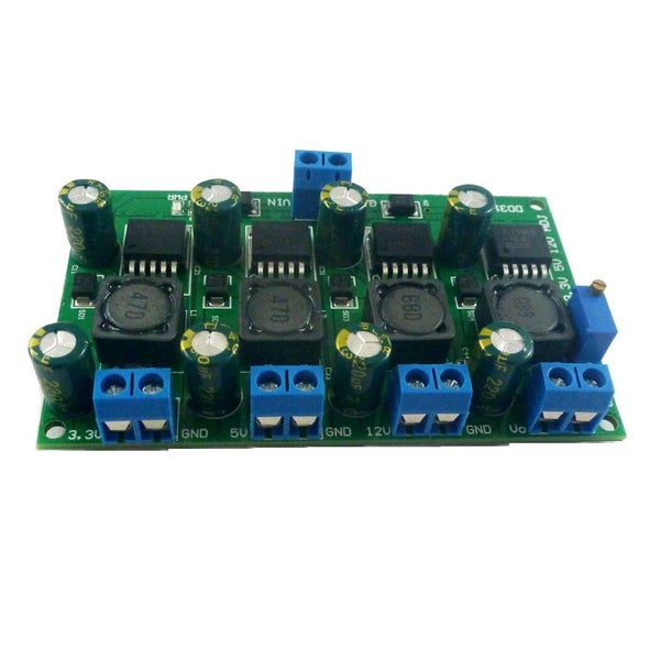 3A DC Step-Down Buck Converter Module LM2596 AMS1117 7805 7812 MP2307 MP1584 Carousel 5