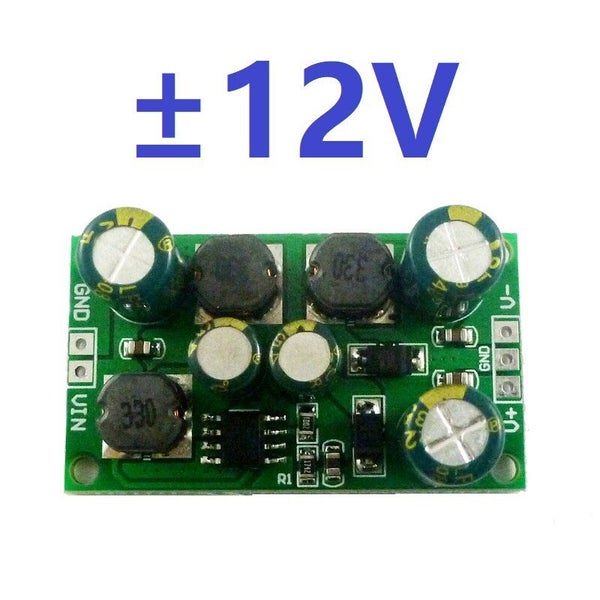 2 in 1 8W Boost-Buck Dual +- Voltage Board 3-24V to 24V Carousel 2