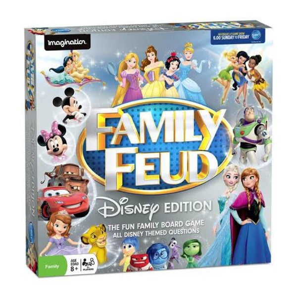 Family Feud Disney Edition Board Game Carousel 1