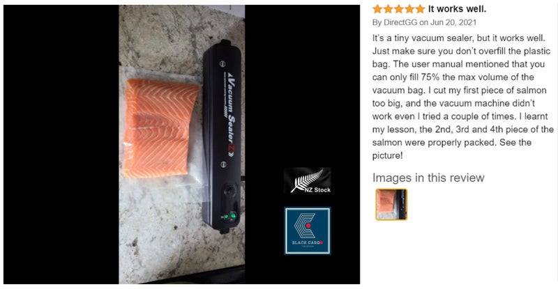 Brand New Vacuum Sealer Machine Automatic Air Sealing System *Clearance* Carousel 2