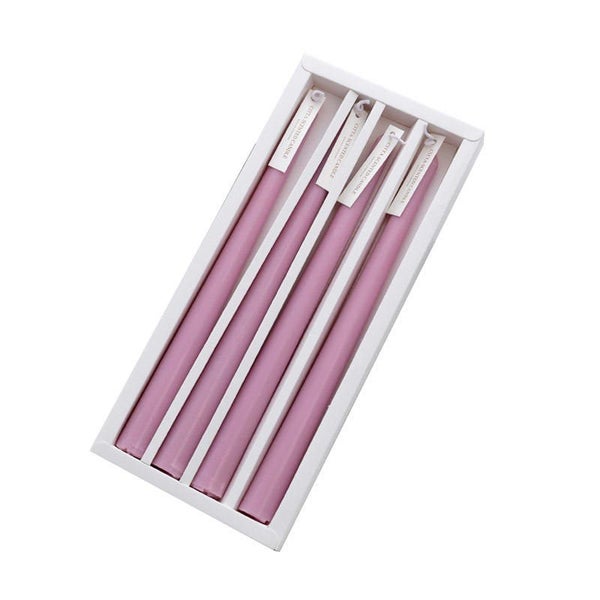 Essential Oil RosePink & Rose Scented Pillar Xmas Candle Carousel 1