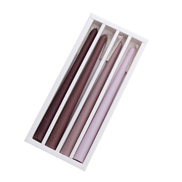 Essential Oil GradientCoffee & Vanilla Scented Pillar Xmas Candle Carousel 1