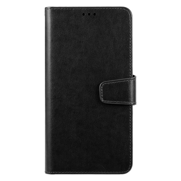 Samsung galaxy a23 PU leather wallet case cowhide finish lanyard black Carousel 2