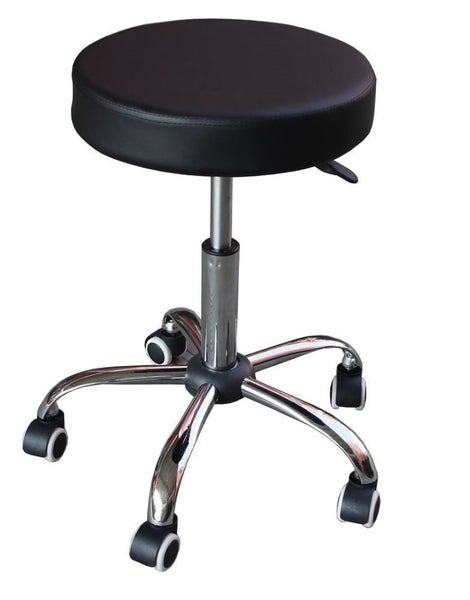 New Round Stool - gas lift height adjustable: 31 years experience Carousel 1