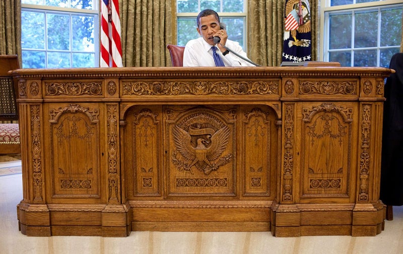 U S Presidential Desk "Resolute Desk" Item #2 Special Price Carousel 1