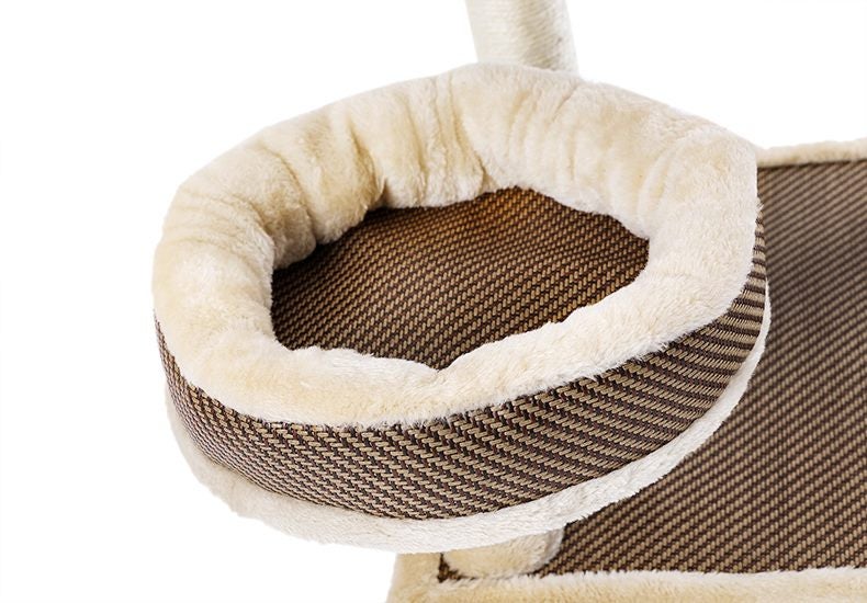 Summer Cooling Ice Rattan Activity Centre Cat Scratching Post Condo Treehouse Carousel 2