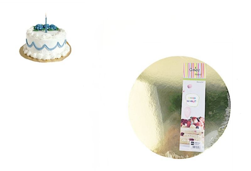 Cake Board - Gold 35cm (Set of 12) Carousel 1