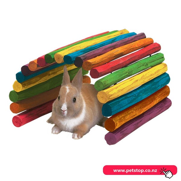 KayTee Tropical Fiddle Sticks Large-For Rabbits, Ferrets, Guinea Pigs and Small Carousel 1