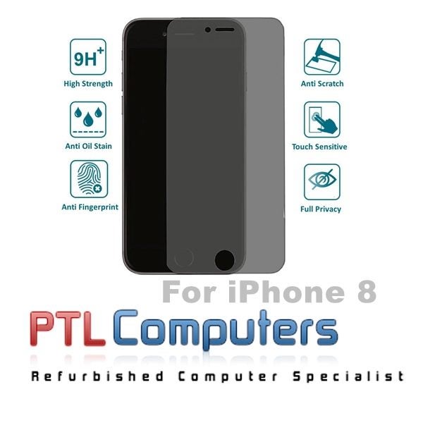 28 degrees Privacy Tempered Glass Screen Protector iPhone 8 Anti-Spy Carousel 1