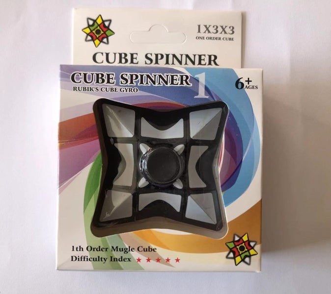 Cube Spinner, Magic Cube Finger Toy Carousel 1