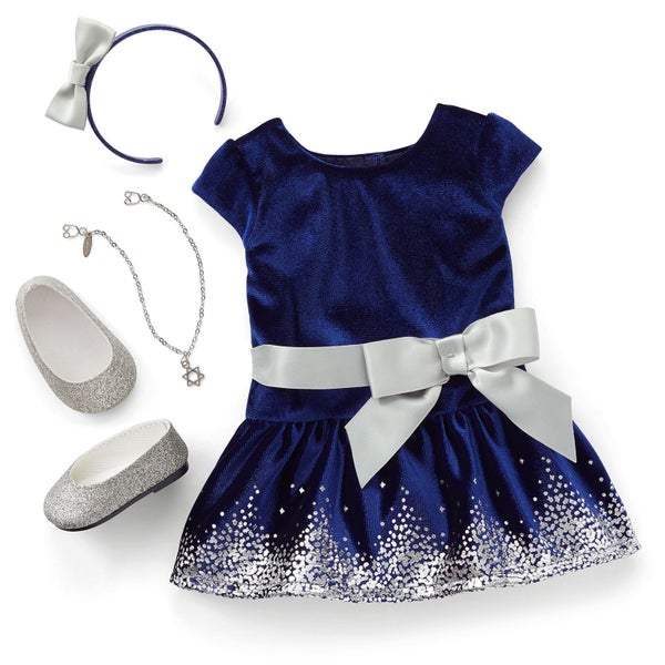 AMERICAN GIRL 18" DOLLS Hanukkah Celebration Outfit for 18-inch Dolls~brand new Carousel 2