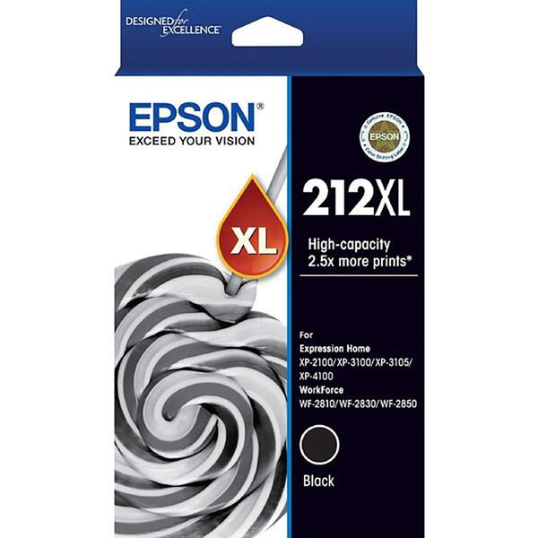 Original Epson 212XL Black Cyan Yellow Magenta Ink Cartridge Toner 4 Colours ... Carousel 2
