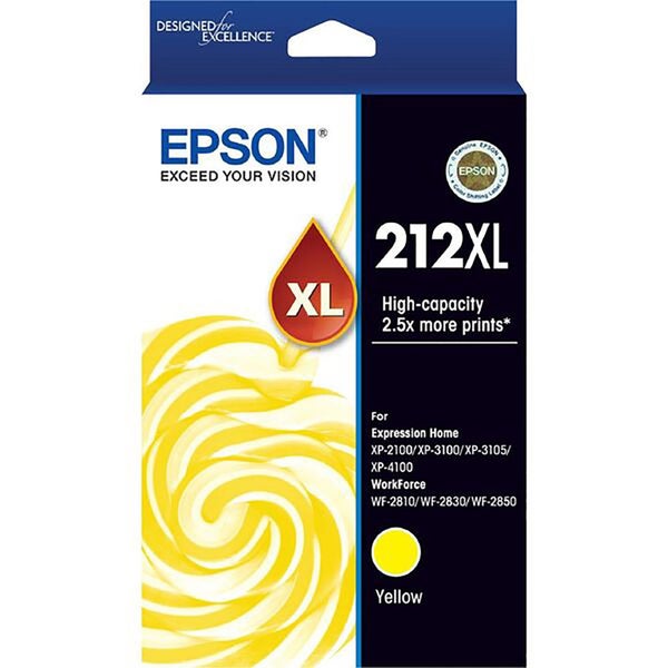 Original Epson 212XL Black Cyan Yellow Magenta Ink Cartridge Toner 4 Colours ... Carousel 5