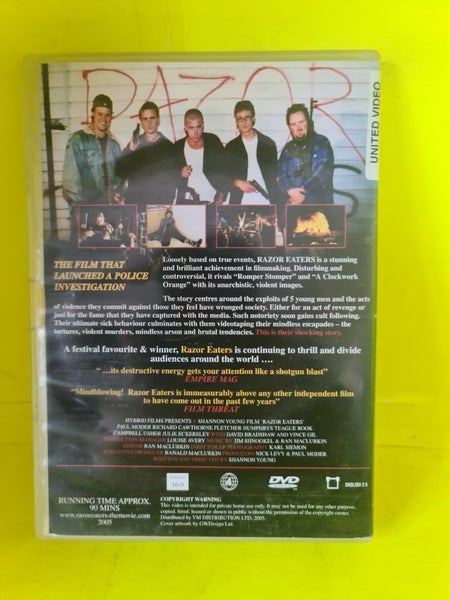 RAZOR EATERS - USED EX RENTAL -DVD Carousel 2