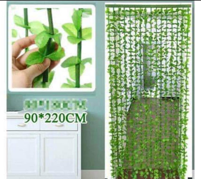 Decrative beads curtain leaves Carousel 1