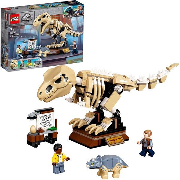 LEGO Jurassic World: Set 76940 Jurassic World T. rex Dinosaur Fossil Exhibition Carousel 1