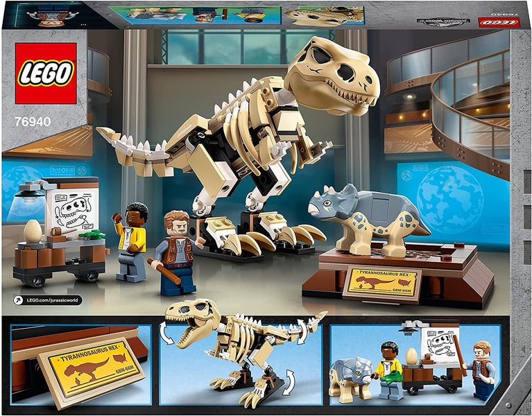 LEGO Jurassic World: Set 76940 Jurassic World T. rex Dinosaur Fossil Exhibition Carousel 5