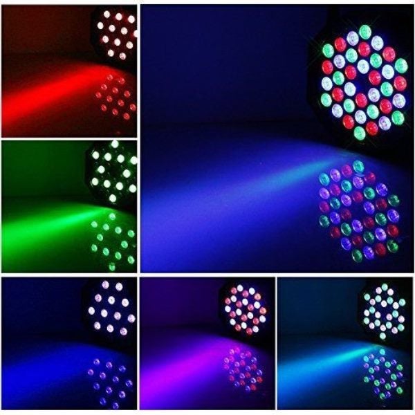 36 LEDs Professional DMX-512 RGB LED Strobe Stage PAR Light 5 in 1 Carousel 2
