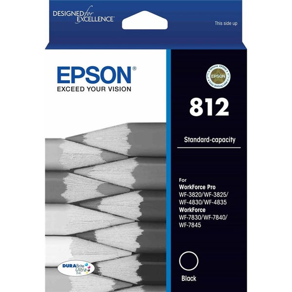 Original Epson 812 Black Ink Cartridge Toner C13T05D192 WorkForce Pro Carousel 1