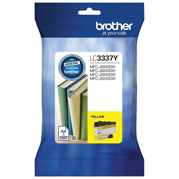 Original Brother LC3337 YELLOW Ink Cartridge Toner LC3337Y Carousel 1