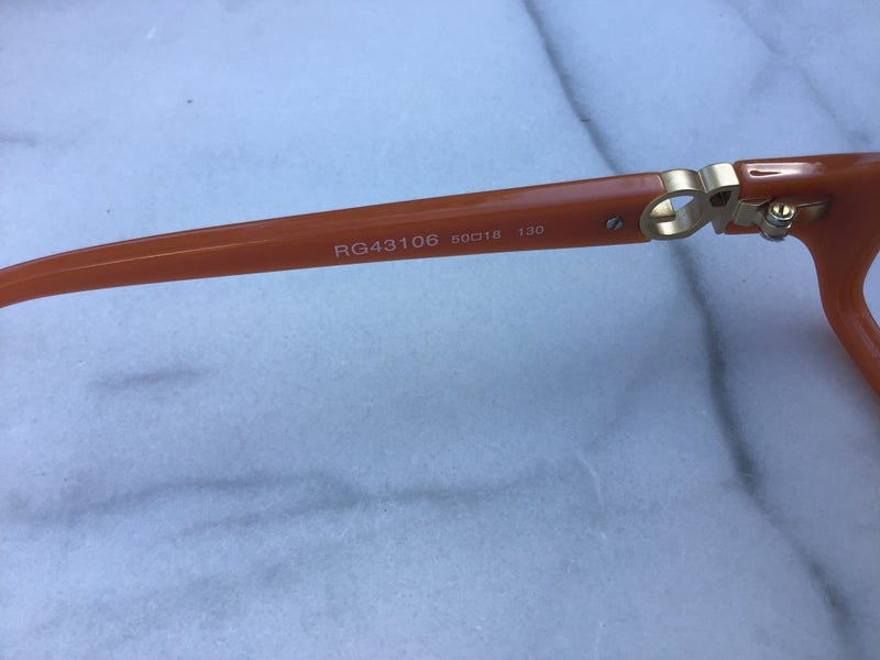 Italy Romeo Gigli orange eyeglasses Carousel 6