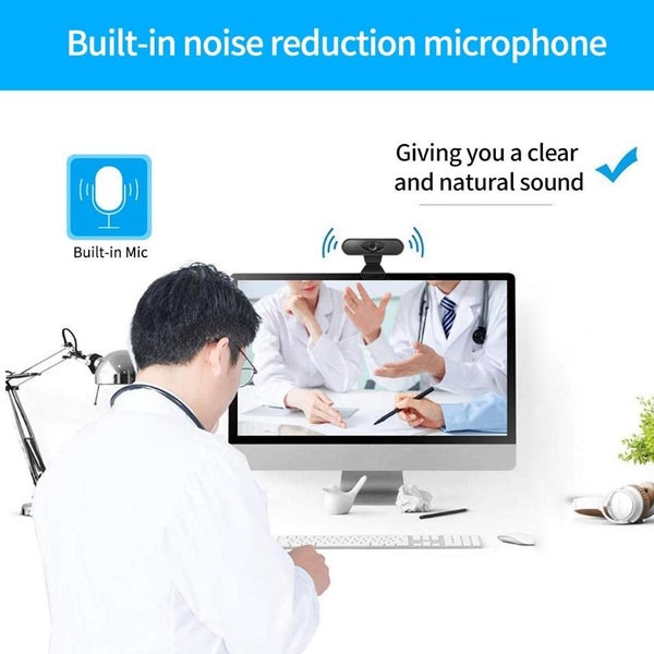Webcam- Full HD Web cam with Microphone Carousel 10