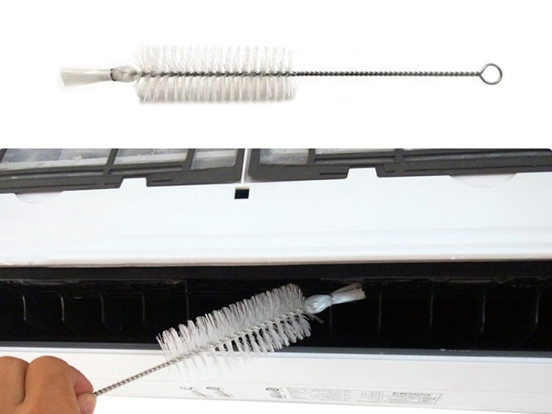 L Wall Mounted Air Conditioning Service Bag Cleaning Brush with Water Pipe Carousel 4