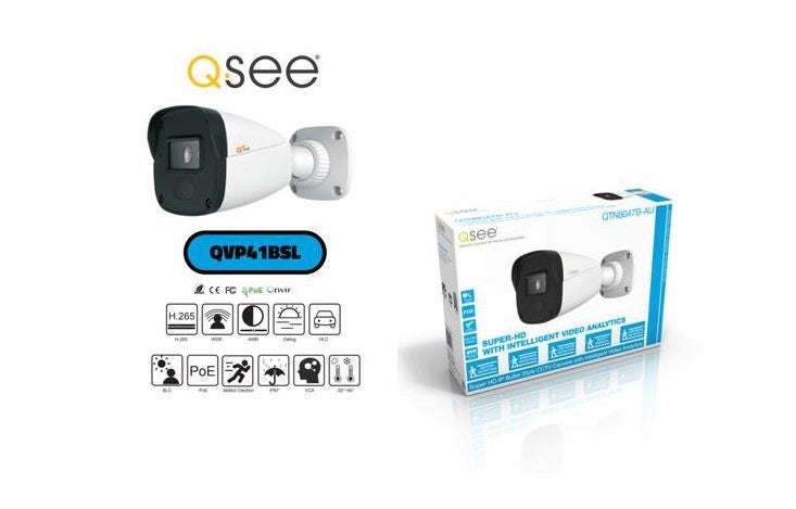 4MP IP POE digital camera SHD QVP41BSL Intelligent Video Analytics Bullet Carousel 1