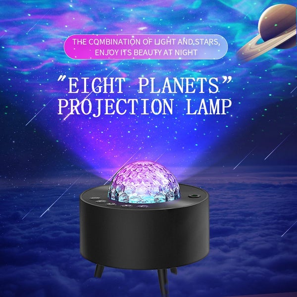 Sansai 13.8cm Bluetooth Galaxy Standing RGBW Timer Light Lamp Projector Assorted Carousel 3