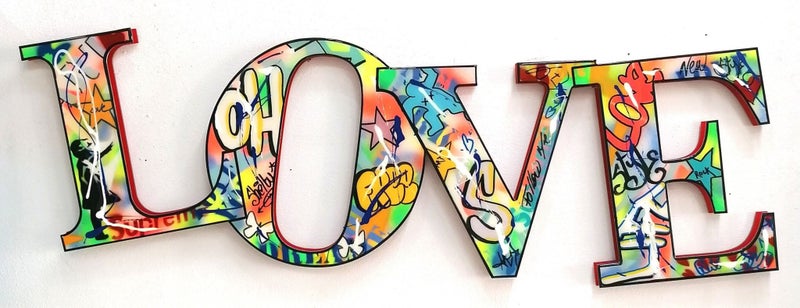 Free Shipping 1 Panel 1200mm Long Canvas Art - LOVE Carousel 1