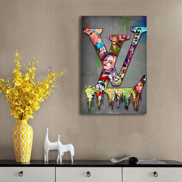 Free Shipping 1 Panel Canvas Wall Art - Brand Art Carousel 2