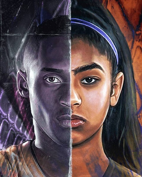 Free Shipping 1 Panel Canvas Art - Kobe & GIGI Carousel 1