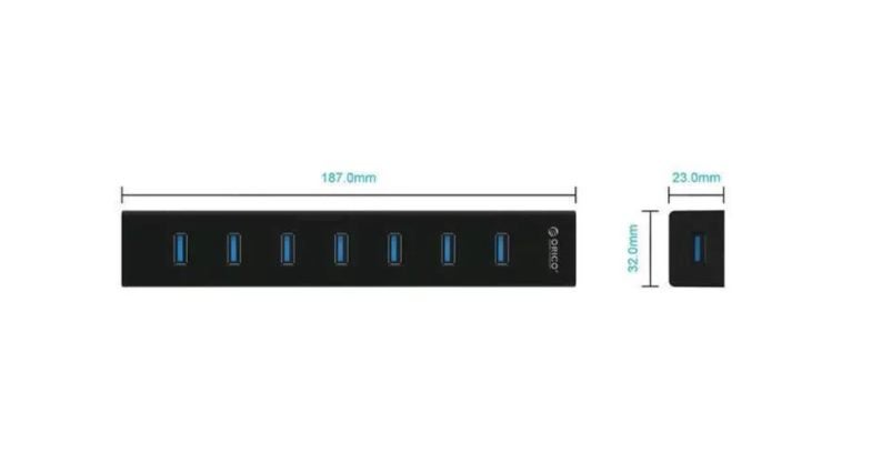 Orico 7 Port USB Power Charger Carousel 2